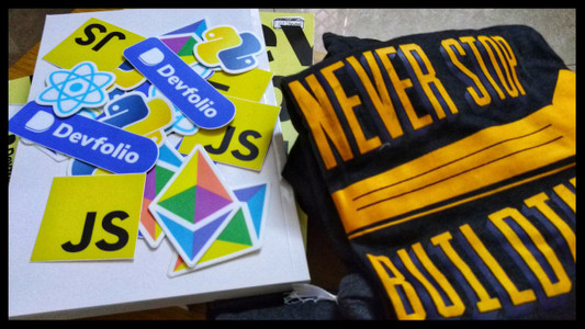 Devfolio swag you can get
